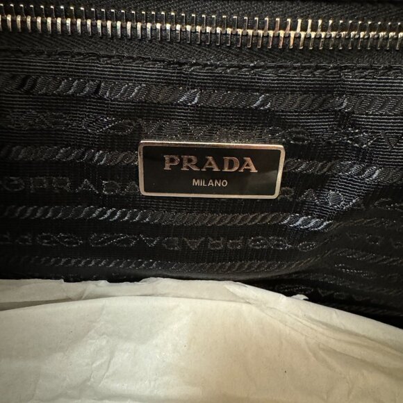 Prada Re-Nylon and Saffiano Leather Tote Bag - Picture 6 of 8